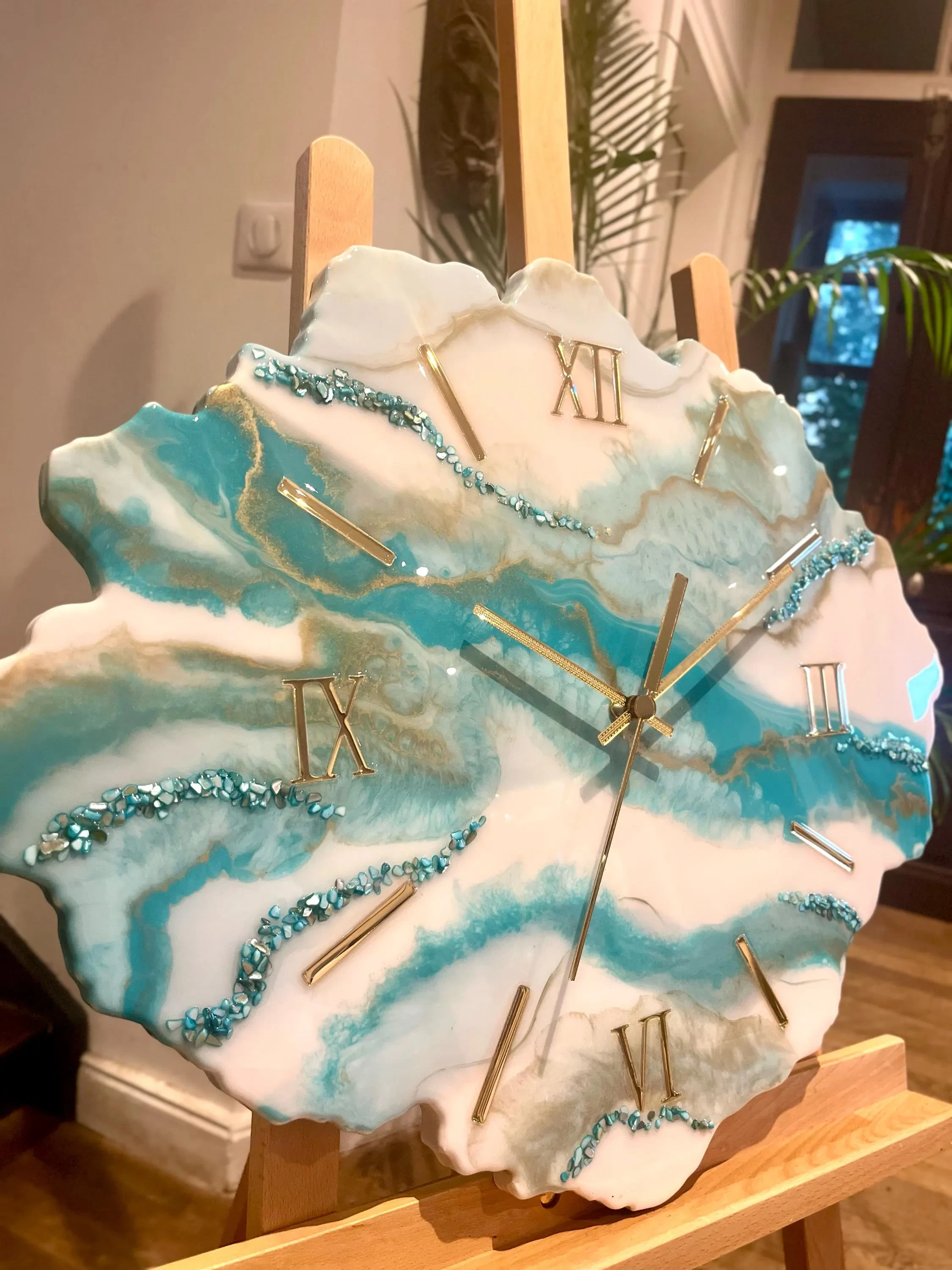 Resin Wall Clock