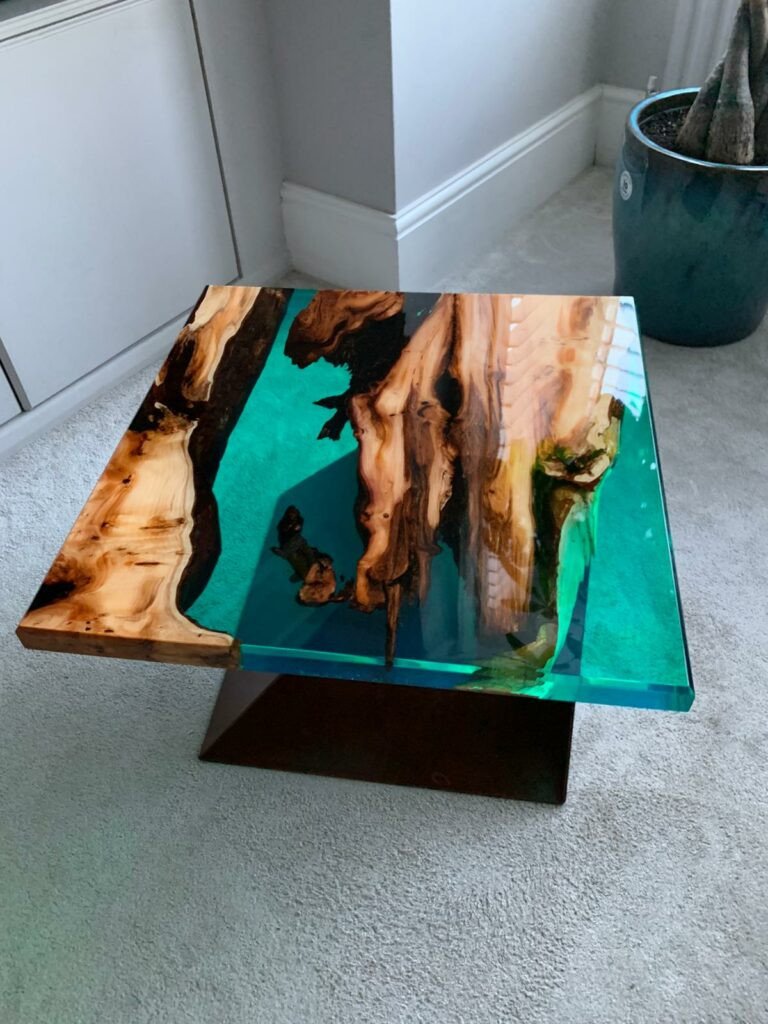 Resin Bedside Table