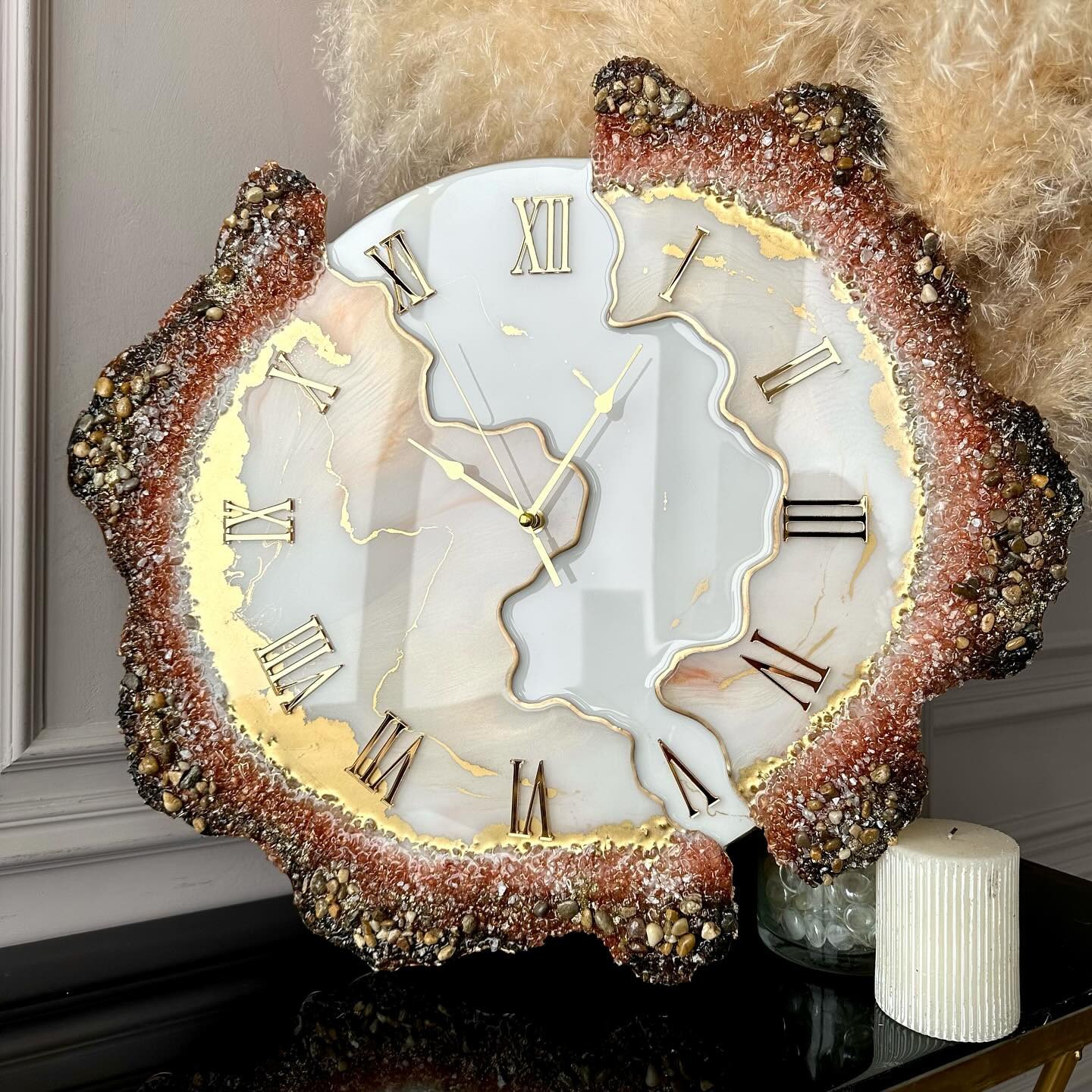 Resin Wall Clock