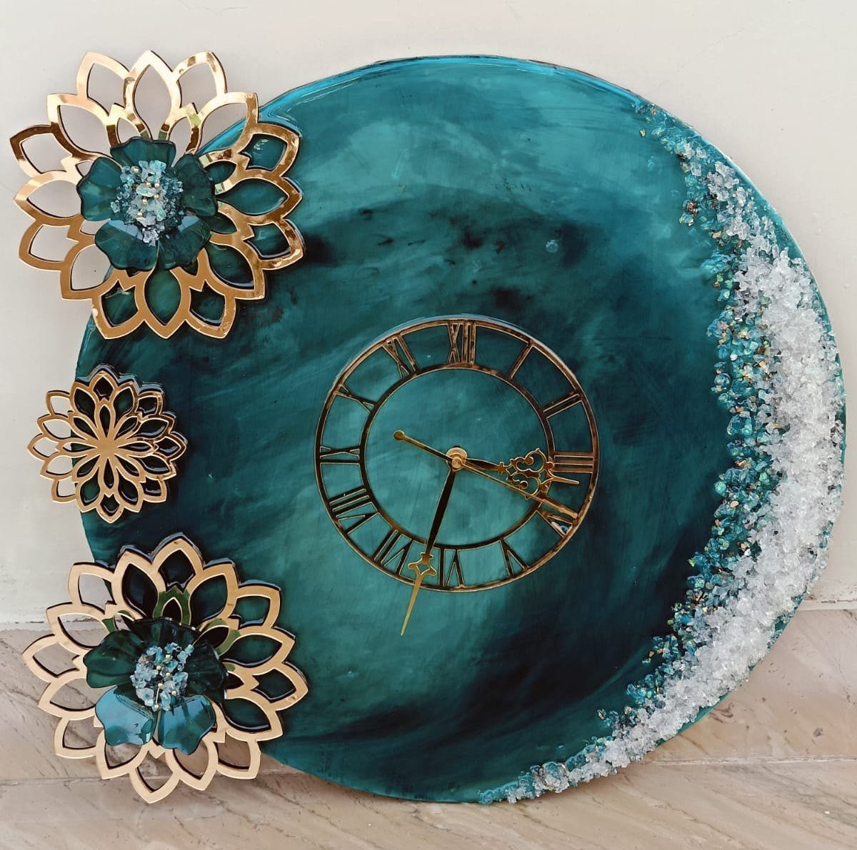 Resin Wall Clock